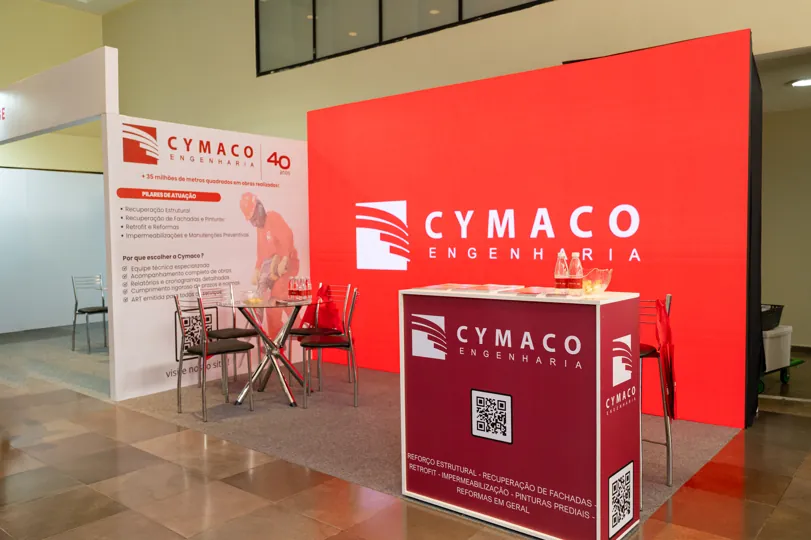 Estande Cymaco na SindExpo